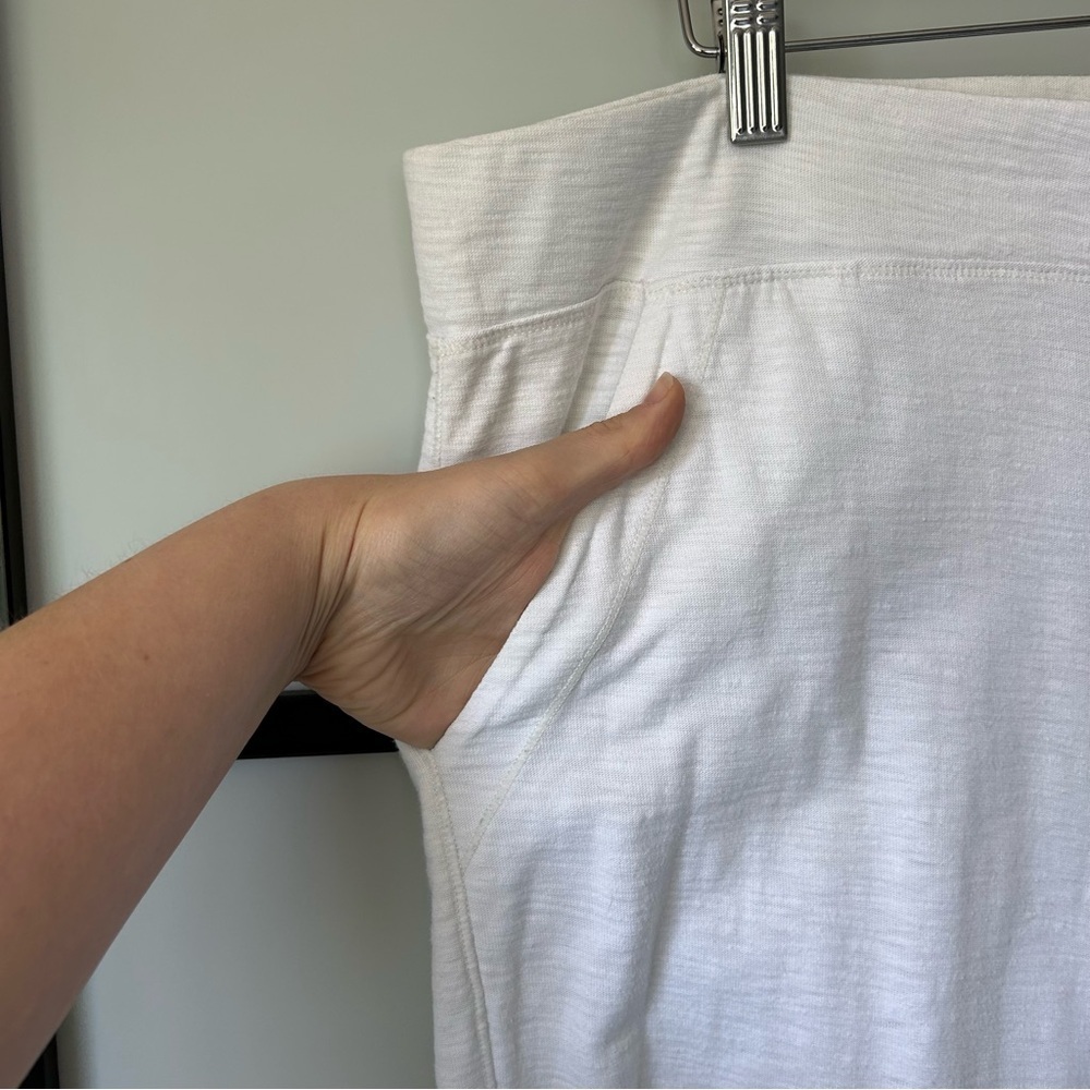 [XL] Tommy Bahama White 100% Cotton Straight Leg Beach Lounge Pants - Picture 5 of 10